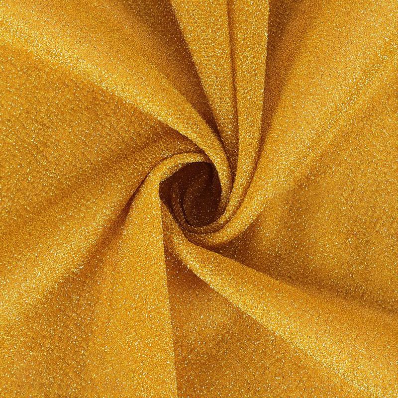 NEW Glitter Yarn Fabric Soft High Stretch Particles Starry Bright Cloth For Colorful Stage Costume Wedding Decor Textiles Fabric
