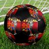 1PC Lamine Yamal Génie taille 5 ballon de football PrahaBallon de football en salle Coloré Tous les âges Cousu à la machine PVC Prêt pour la compétition Durable Haut rebond