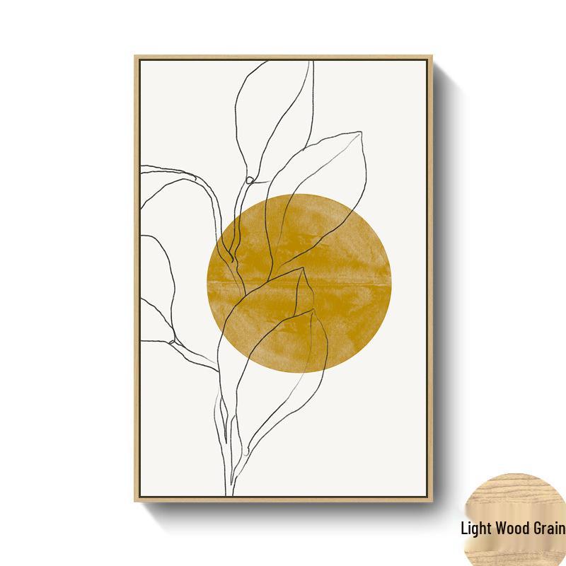 High-End Abstract Line Art Canvas Set for Living and Dining Rooms