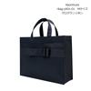 [Kaorimura] Simple Ribbon Bag, Medium, Grosgrain Ribbon, Formal, Sub-Bag, A4 Size, 32 x 25 x 10 cm, 8L Capacity, Black, [rbag-y001-01]