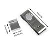1PC S Type Stainless Steel Magnetic Chalk Clip Durable Adjustable Storage Clip Billiard Accessories