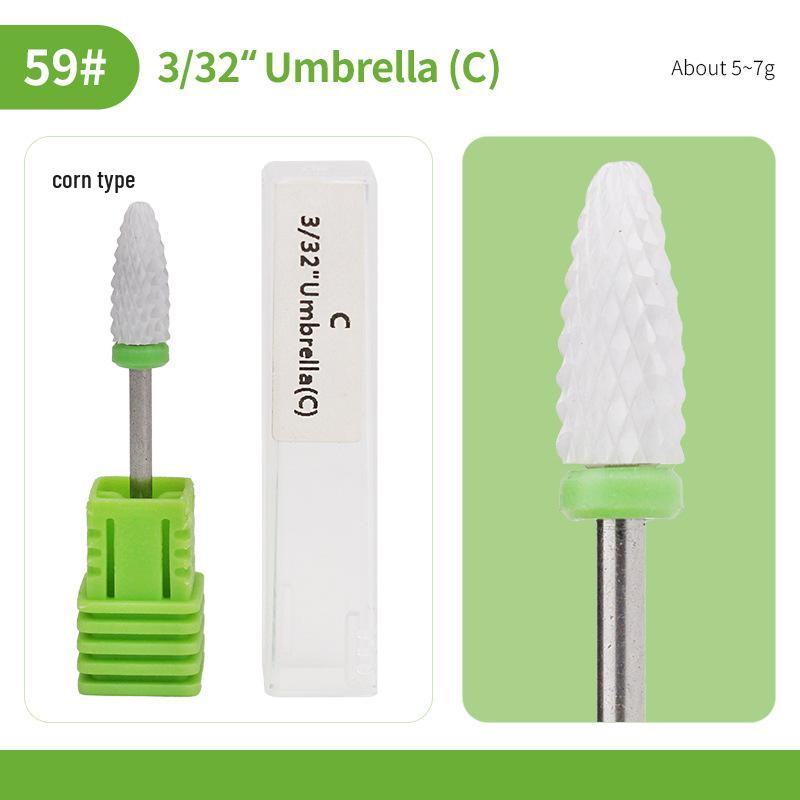 Ceramic Nail Drill Bit for Nail Art & Gel Polish Removal