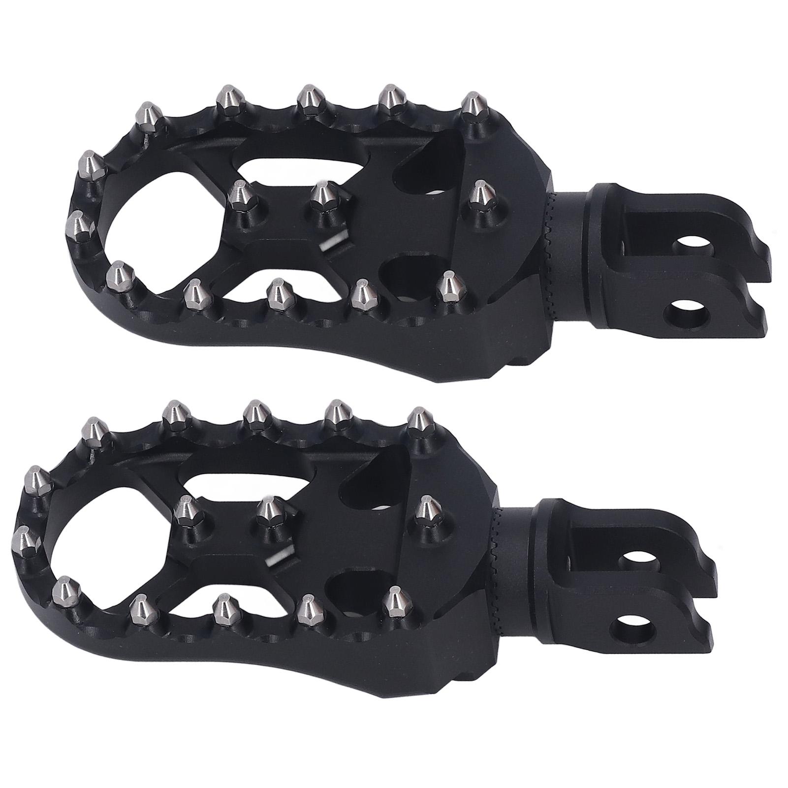 

Motorcycle Front Foot Pegs CNC Aluminum Antislip Replacement for F900R F900XR 2020‑2022 Silver срібний