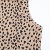 Women's Fashion Summer Spring Polka Dot Print Sleeveless V-Neck Loose Waistline Casual Dresses