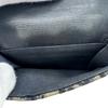 Dior compact Oblique canvas Montagne 30 Tri-fold wallet Navy canvas Women Used