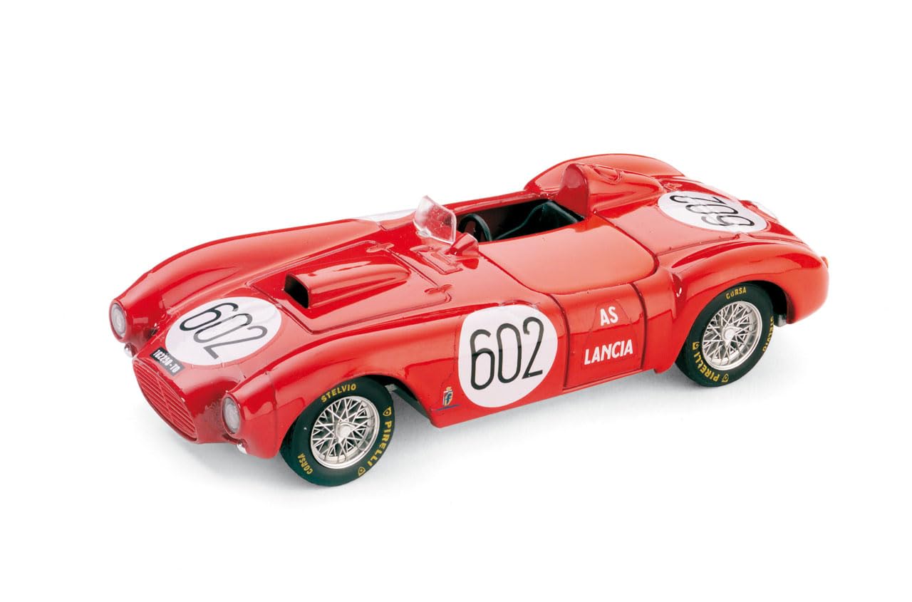 

BRUMM Lancia Ascari Mille Miglia 1954 Победитель BRUMM LANCIA D24 WINNER MILLE MIGLIA 1/43 D24#602 A.ASCARI [Предмет] красный