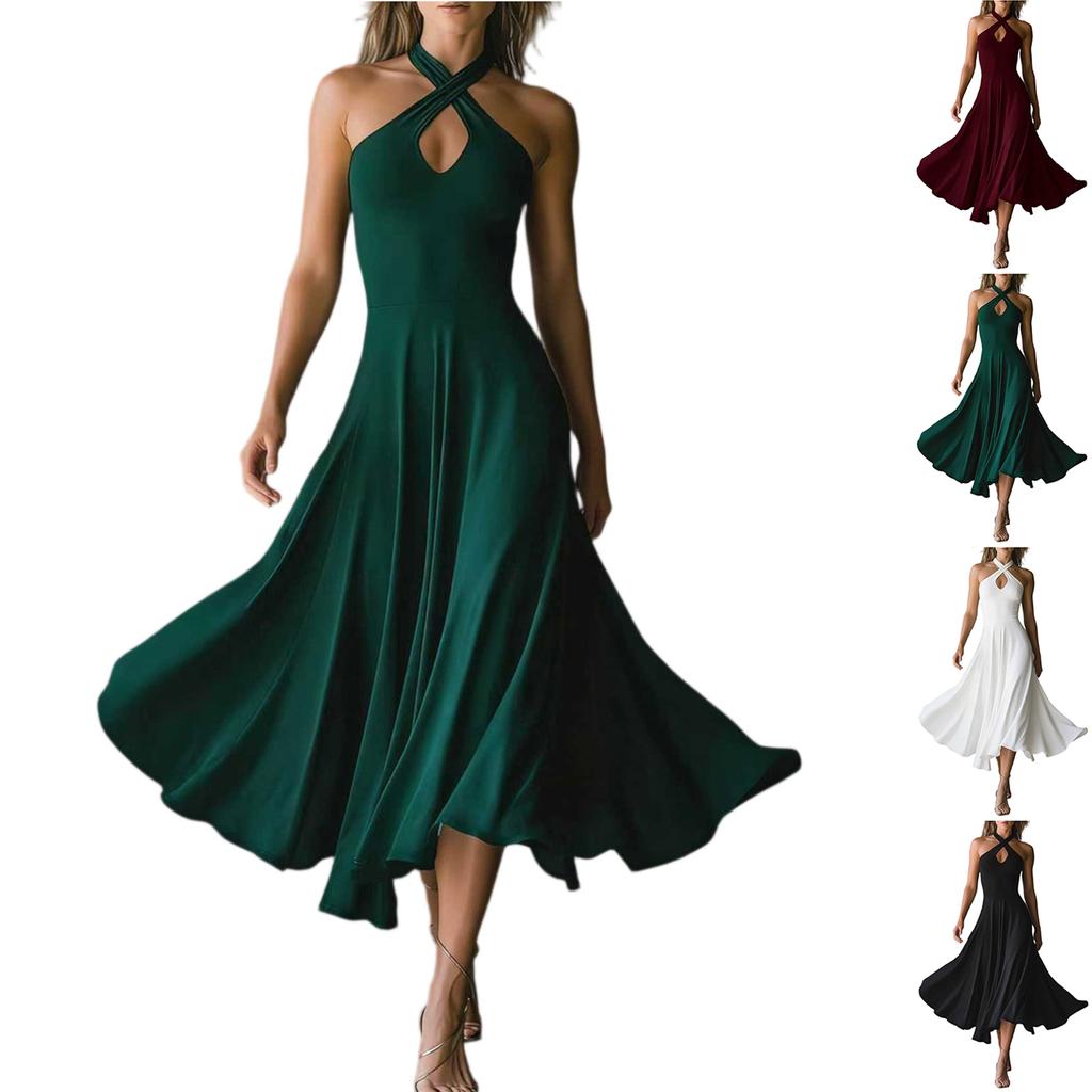 Women's Summer Casual Festive Dresses For Women Wedding Guest Bridesmaid Dresses Party Dress