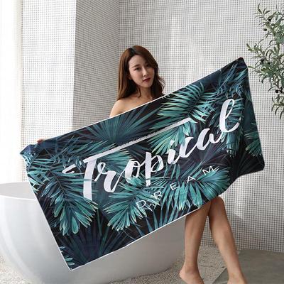 Absorbent Printed Beach & Swim Towel