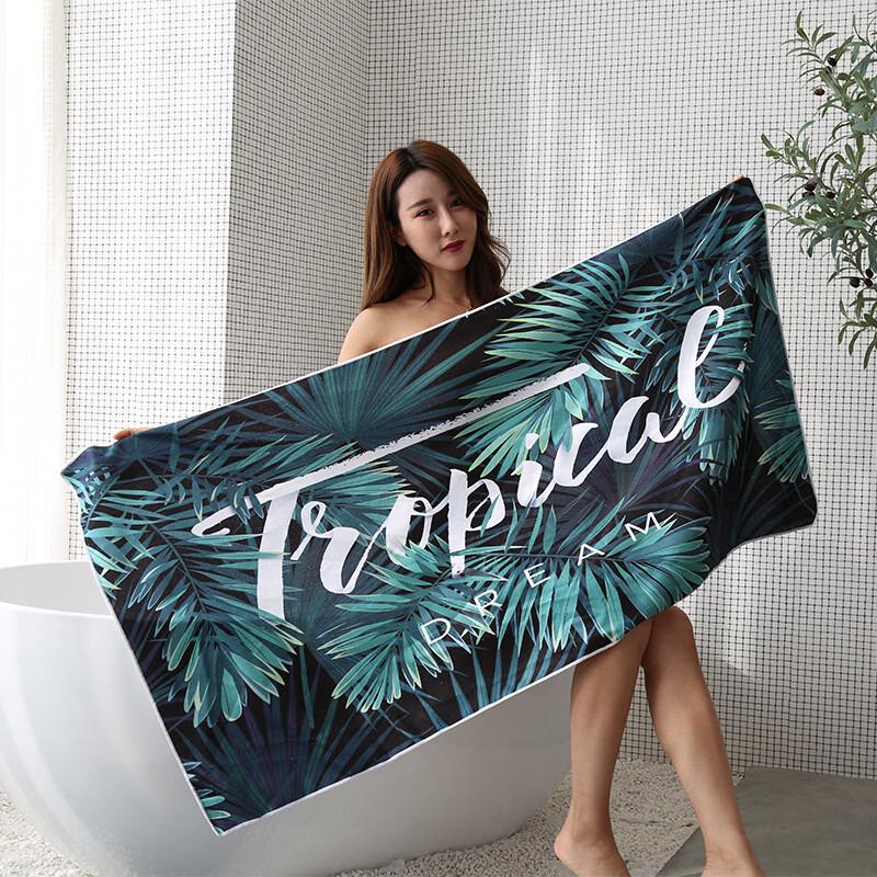 

Absorbent Printed Beach & Swim Towel
