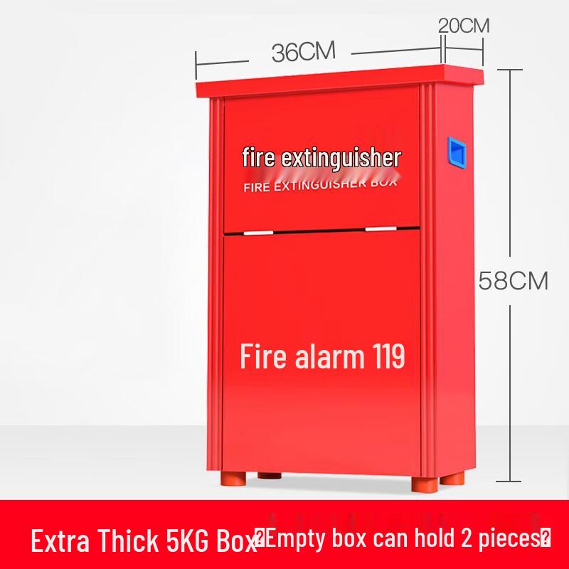 Extra-Thick Stainless Steel Fire Extinguisher Cabinet