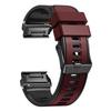 For Garmin Descent G1/Instinct 2 Watch Strap Replacement Quick Release Dual-color Silicone Watch Band