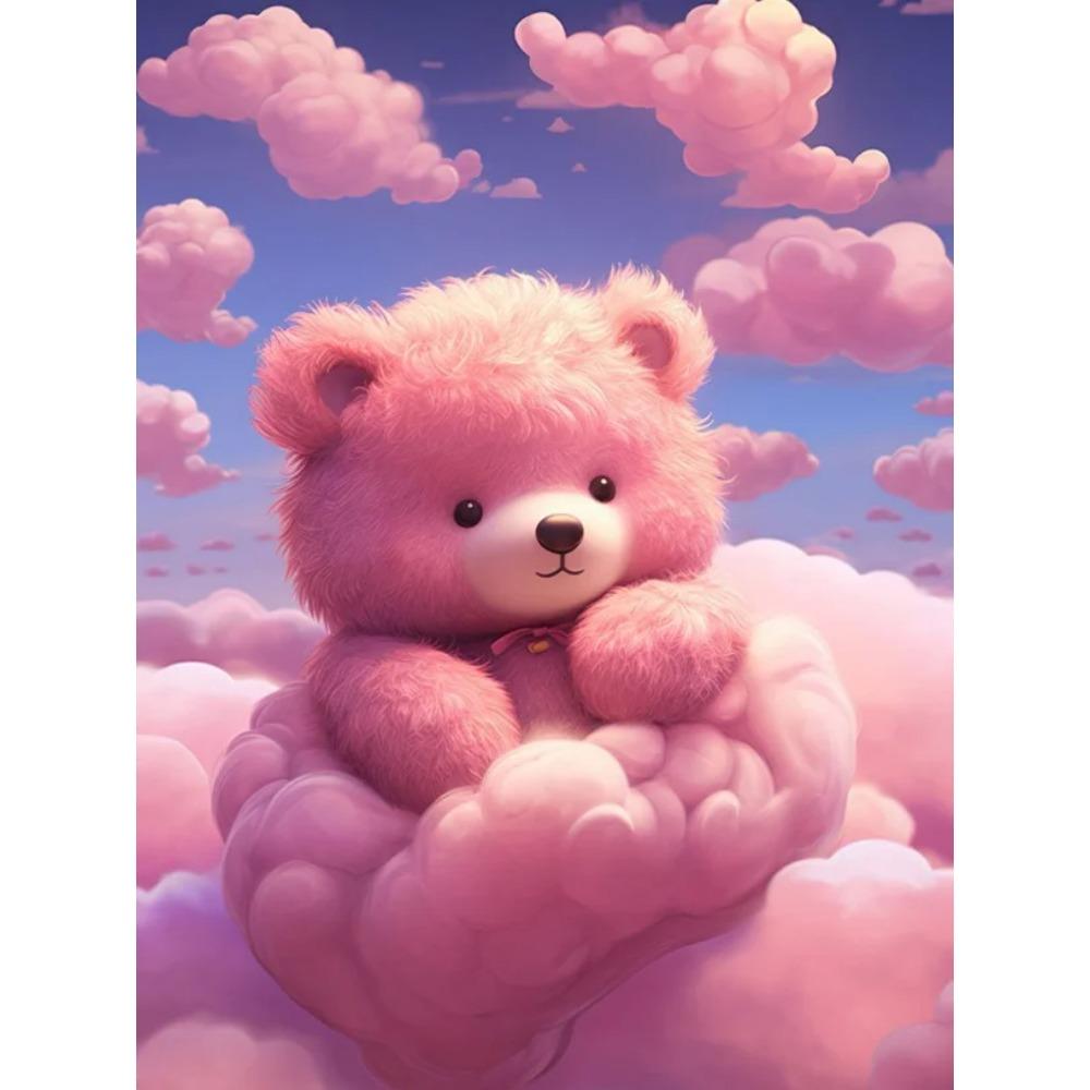 Diamant Peinture Plein Forage Mignon Père Noël Rond Diamant Peinture À La Main Chat Animal Bricolage Diamant Mosaïque Peinture Décoration De La Maison Cadeau De Noël