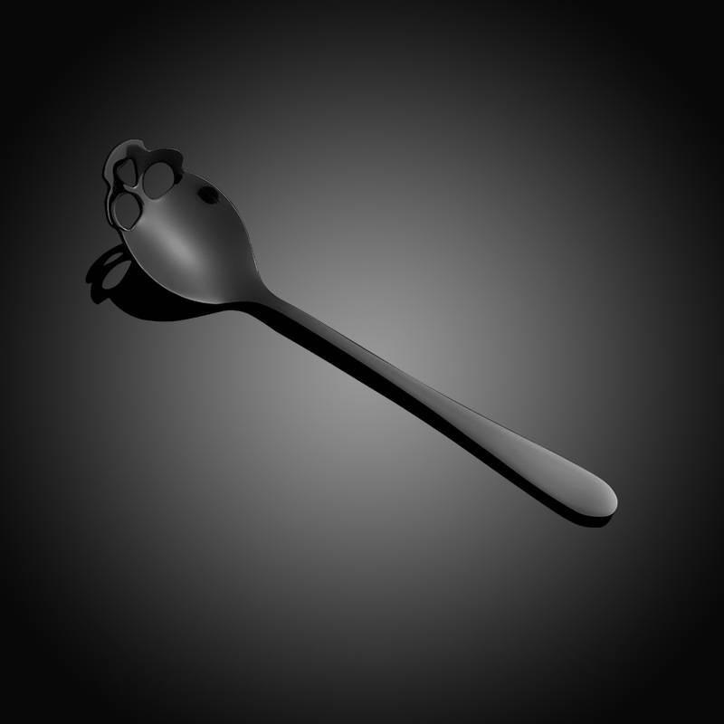 Elegant Skull Head Coffee Spoon Durable Stainless Steel Stirring Spoon