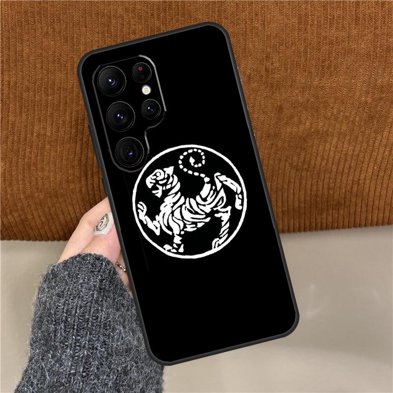 Shotokan Karate Symbol Handyhülle Für Samsung Galaxy S25 Ultra S9 S10 S20 S21 S22 Plus S24 FE S23 Ultra Rückseite