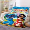 Steek Stekensteek Plaid Deken Bank Quilt Cover Reis Beddengoed Outlet Plaid Flanellen Deken Sprei