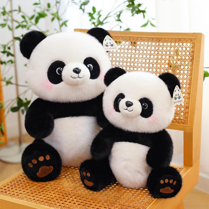 Soft Sitting Panda Plush Toy Doll - Cute Birthday Gift