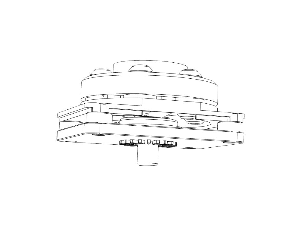 Aluminum Shock and Vibration Absorbing Damper separate dedicated mount [REC-MOUNDS PLUS] [R+Damper2] (Damper only; required)