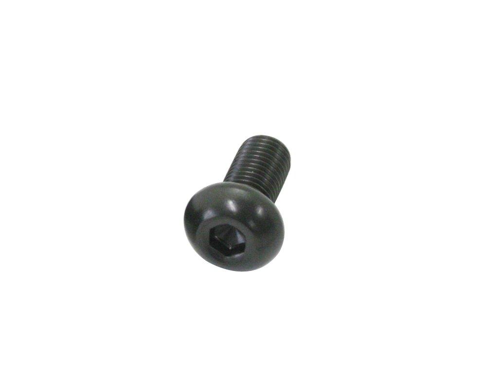 CF Posh Black Stainless Steel Hexagon Socket Button Cap Bolt