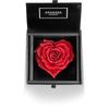 Amorosa Moderno Preserved Flower Diamond Rose Love Heart Red