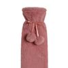 Sophia Layers Soft Faux Fur 1.7L Long Hot Water Bottle - Pink
