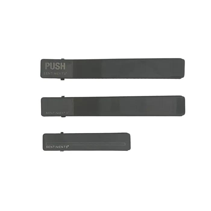 NO.290 [BLACK] HAIR PIN 3-set Push Pin Clip
