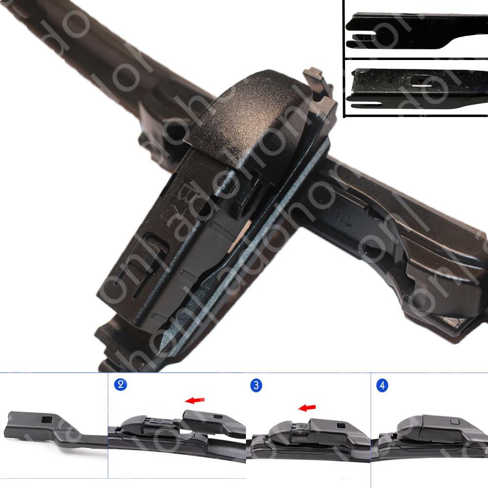 Pro LAND ROVER DISCOVERY II III IV V 1998-2023 Double Rubble Auto stěrač Příslušenství Autodíly Čištění čelního skla Bezrámové