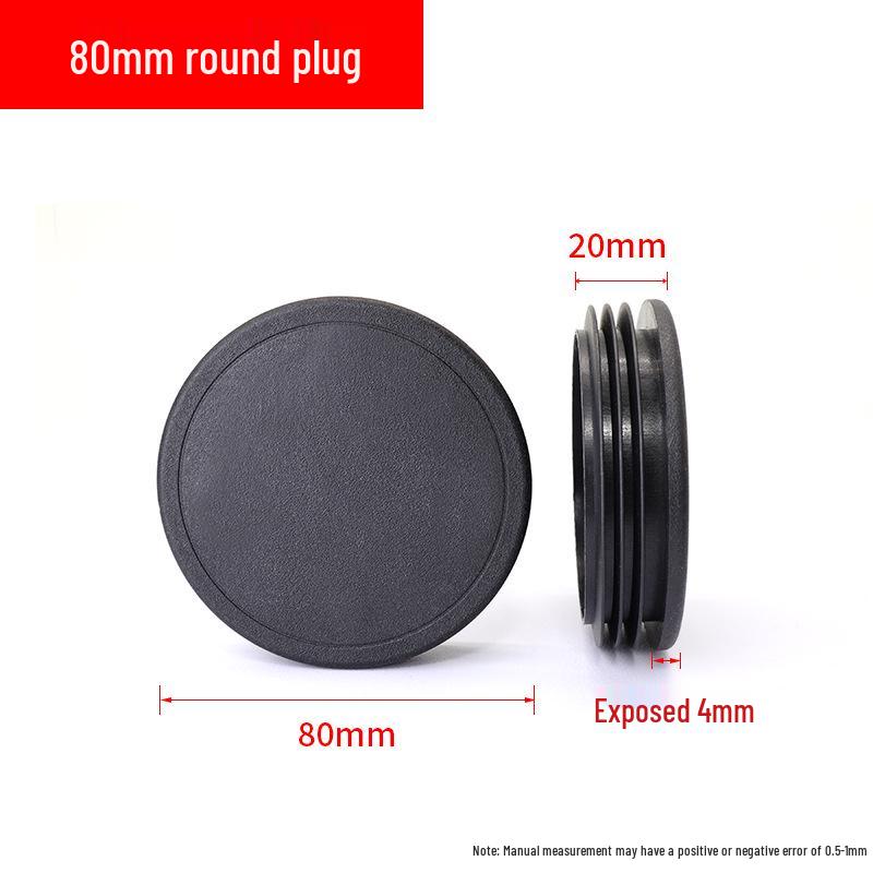 Round Plastic Hole Stopper: Wear-Resistant Chair Leg and Pipe Plug Cover