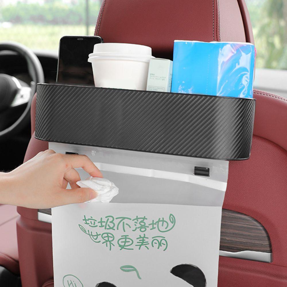 Waterproof Car Seat Storage Box Partitioned Backseat Organizer Car Accessories