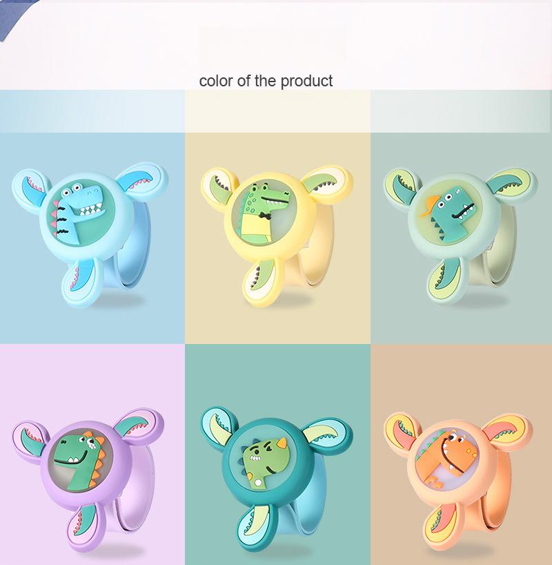 

Светящийся вращающийся гироскоп детский браслет часы от комаров мультяшный светящийся браслет от комаров Color random, 1pc