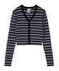 Striped Knit Cardigan
