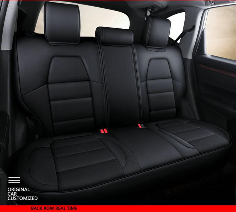 High Quality PU Leather car Cushion Seat Covers Car-styling Full Surrounded Front+rear Cushion For Honda CRV 2017...