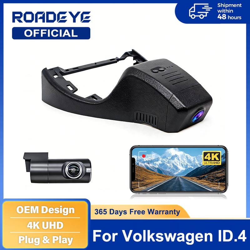 Plug and play DashCam For Volkswagen VW id4 id6 id5 ID.4 ID.5 ID.6 id 4 5 6 Dash Cam Camera UHD Car Dvr Recorder Easy Install