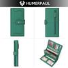 Humerpaul Women Wallet Long Leather Wallet Large-capacity Multi-card Clutch Wallet with Photo Window Coin Purse