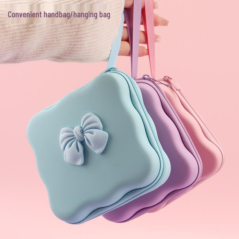 Cartoon Cable & Gadget Organizer - 2.5" HDD, Charger, USB, Coin Purse