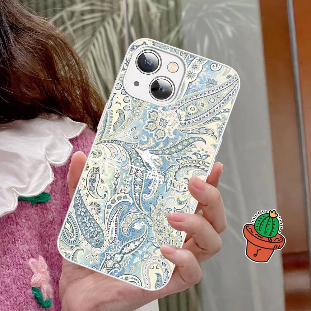 

Классический дизайн E-Etro Для IPhone 14 13 12 Mini 11 Pro XS Max X XR 14 Plus Закаленное стекло iphone 11 pro