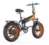 ZAZAWORK CF1000, faltbares Elektrofahrrad, 1000W Motor, 48V 20Ah Akku, Höchstgeschwindigkeit von 45 km/h und eine Reichweite von 50–60 km.