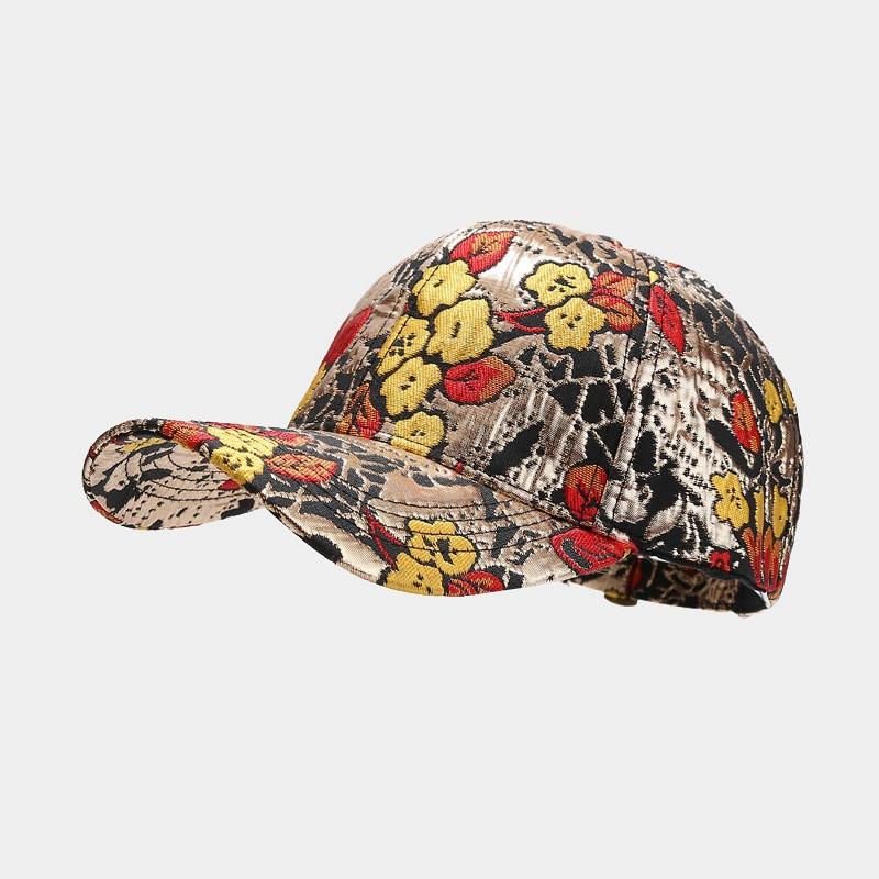 

LDSLYJR 2021 polyester personality graffiti Casquette Baseball Cap Adjustable Snapback Hats for men and women 38 56-60cm wear жёлтый