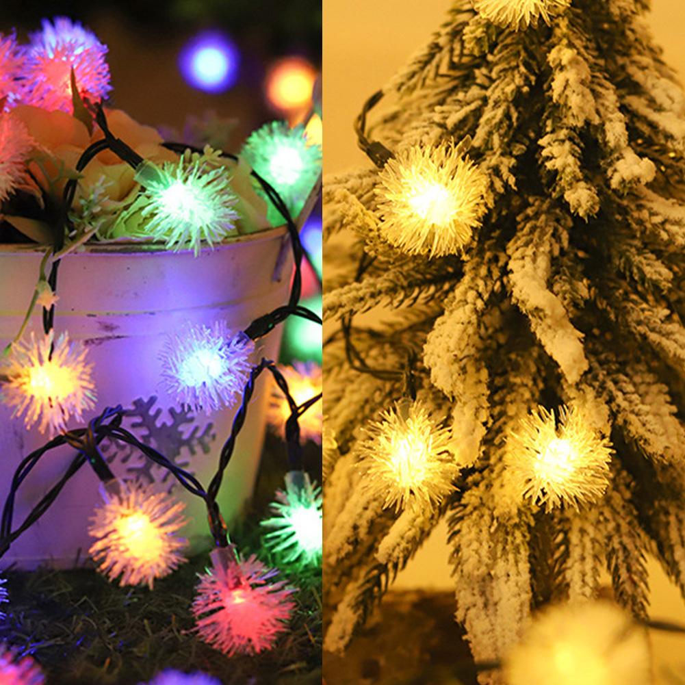 

Рождественские украшения Фея Свет Светодиодная уличная лампа на солнечной энергии