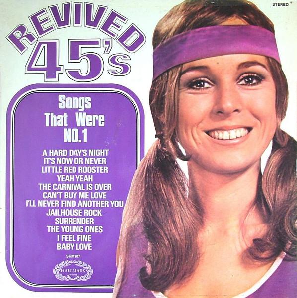 

LP Record UNKNOWN ARTIST - Revived 45 s SHM707 Hallmark Record 1970 UK Pop Used