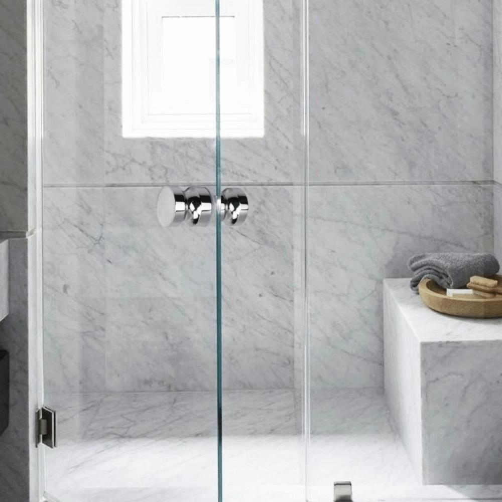 Back-to-Back Stainless Steel Door Knob Puller Shower Glass Door Knob  Small Cupboard Pulls