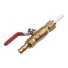 Valve Type Sandblaster Tool Featuring Brass Ball Valve and Connector Replacement for Efficient Rust and Paint Removal