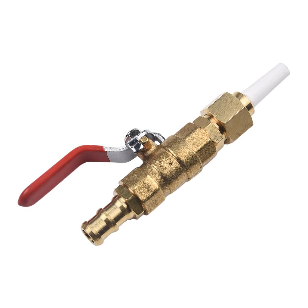 Valve Type Sandblaster Tool Featuring Brass Ball Valve and Connector Replacement for Efficient Rust and Paint Removal