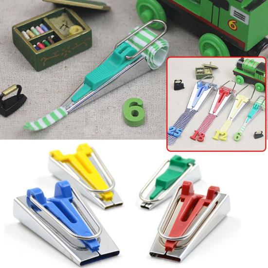 6/12/18/25mm Splicing Cloth Fabric Quilting Sewing Bias Tape Maker Binding Tool