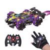 Racing Speedy - Remote Control Racing Car with Control Glove and Controller - 360° Rotation Vehicle, LED Lights and Smoke