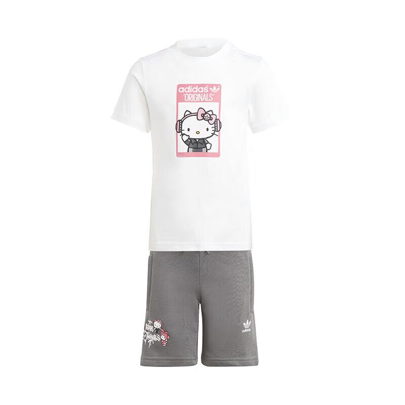 Adidas Originals Hello Kitty Youth T-Shirt & Shorts Set 110