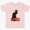 Vintage Black Cat Society Kids T-Shirt