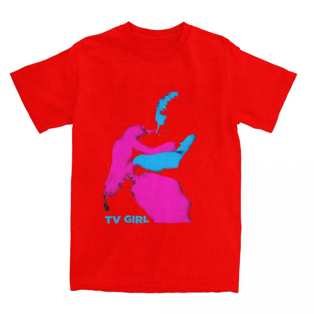 Men Women's TV Girl Who Really Cares Album Shirts Merch Leisure  T Shirt Top Tee Clothes Summer