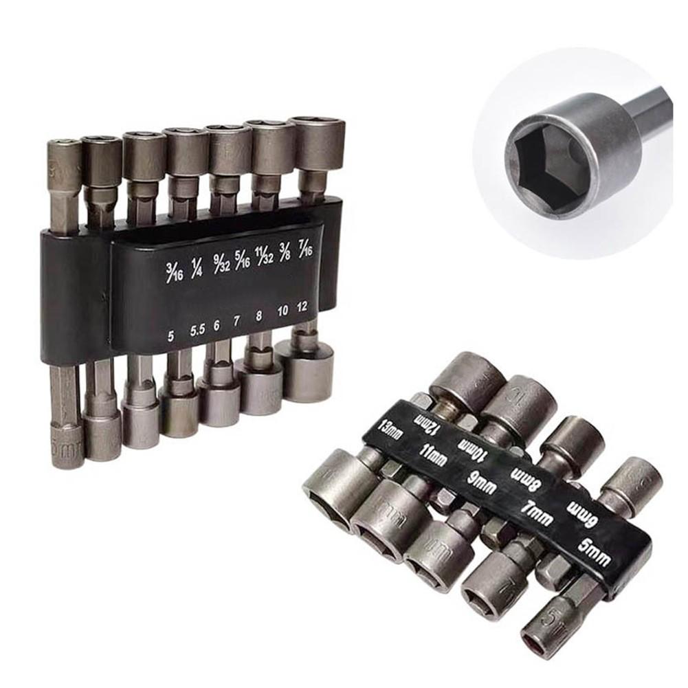 Hexagonal Wrench Screwdriver Socket Cm Mm Inch Pneumatic Wrench