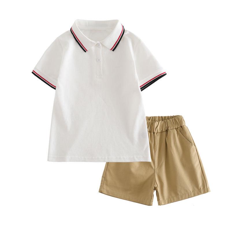 Exquisite Girls' Summer Cotton Polo Dress - Academy Style Princess Dress School Uniform