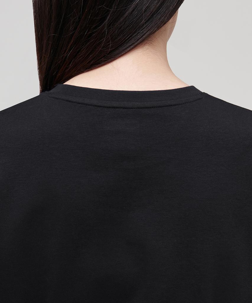 MUSINSA STANDARD WOMAN Women'S Basic Crew Neck T-Shirt [Black]